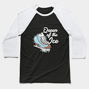 Queen Of The Ice Baseball T-Shirt